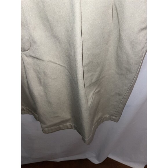 Roundtree & Yorke Golf Shorts Mens Sz 44 Khaki Chino Pockets Zip Fly Belt Loops - Picture 7 of 12